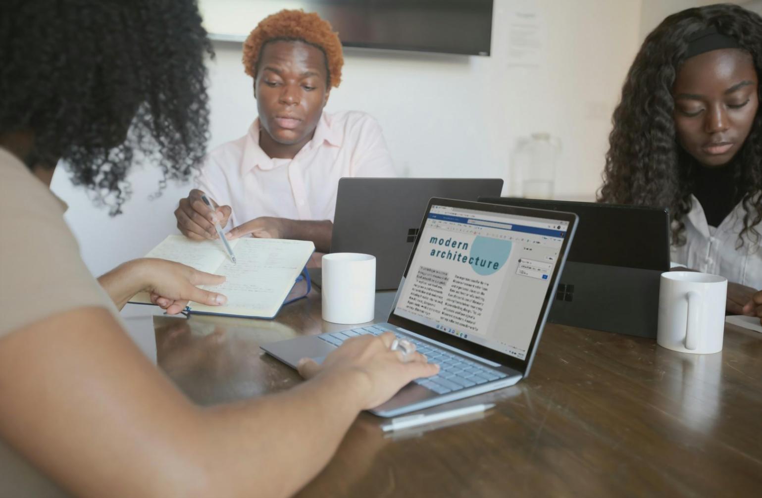 Professional financial planning consultation with documents and calculator